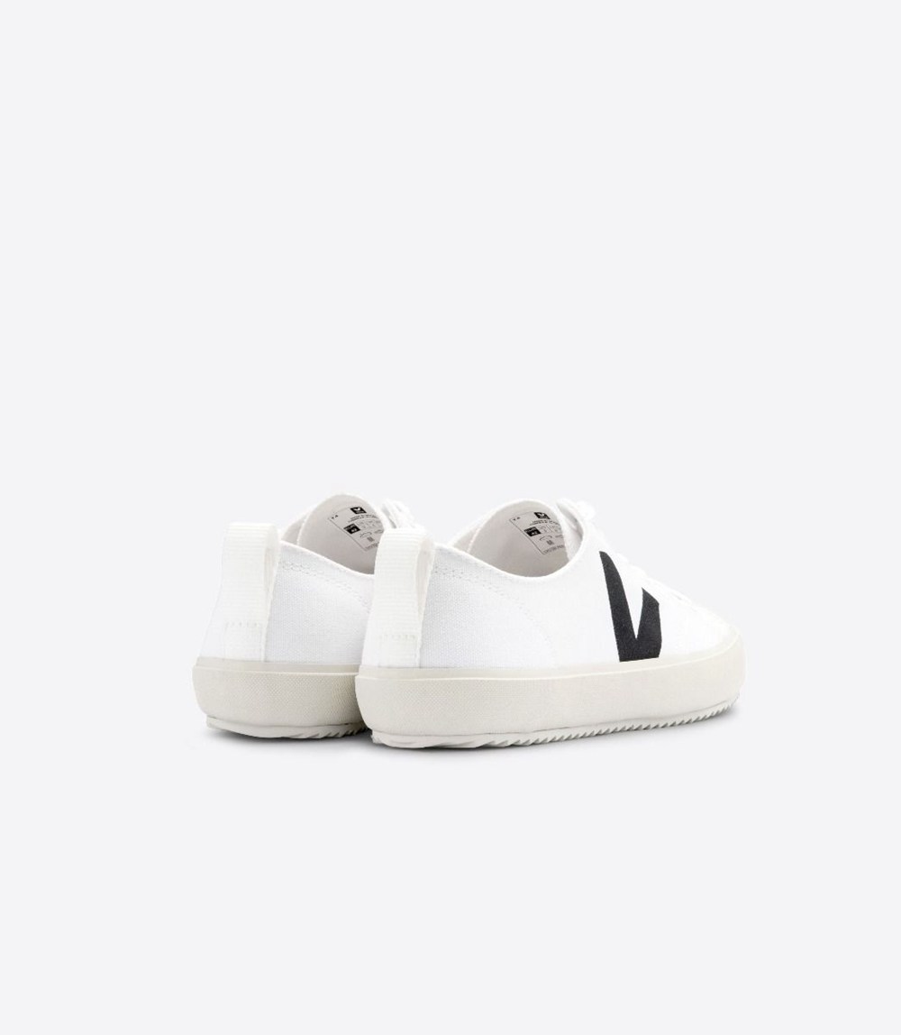 Veja Sneakers Womens - Nova Canvas - White/Black - 5413MOTHY